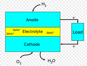 Typical Galvanic Cell hydrolysis